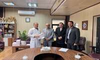 تقدیر از همکار محترم آزمایشگاه آقای قنبری