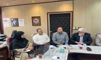 نشست هیئت رئیسه دانشگاه علوم پزشکی البرز در مرکز رجائی