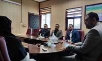 بازدید نماینده محترم دادستانی از مرکز شهید رجایی