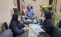 جلسه پایش عملکرد واحد کارگزینی طبق سنجه های اعتباربخشی