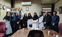 مراسم تقدیر از زحمات سرکار خانم دکتر لیلا پیرهادی - معاونت درمان سابق