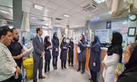  بازدید جامع مدیریتی از بخش ICU-2
