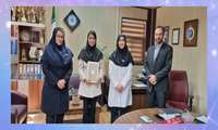 تجلیل از روانشناس مرکز به مناسبت روز روانشناس